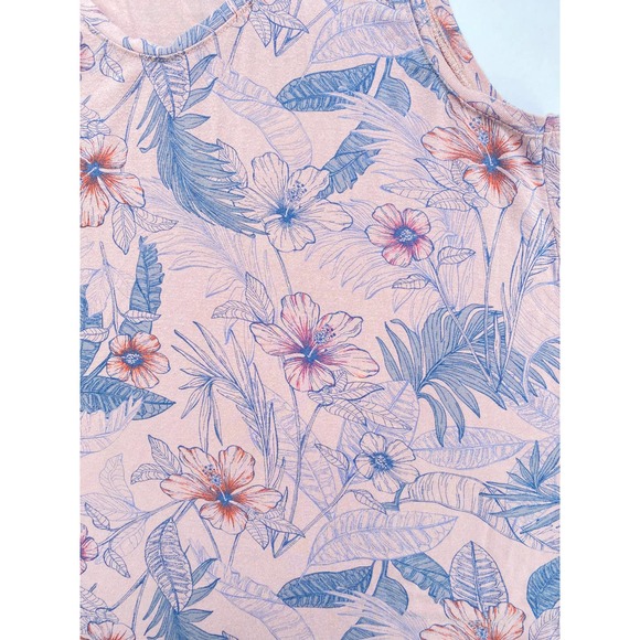 American Eagle soft and sexy tank lavender mauve floral pattern - Picture 2 of 3